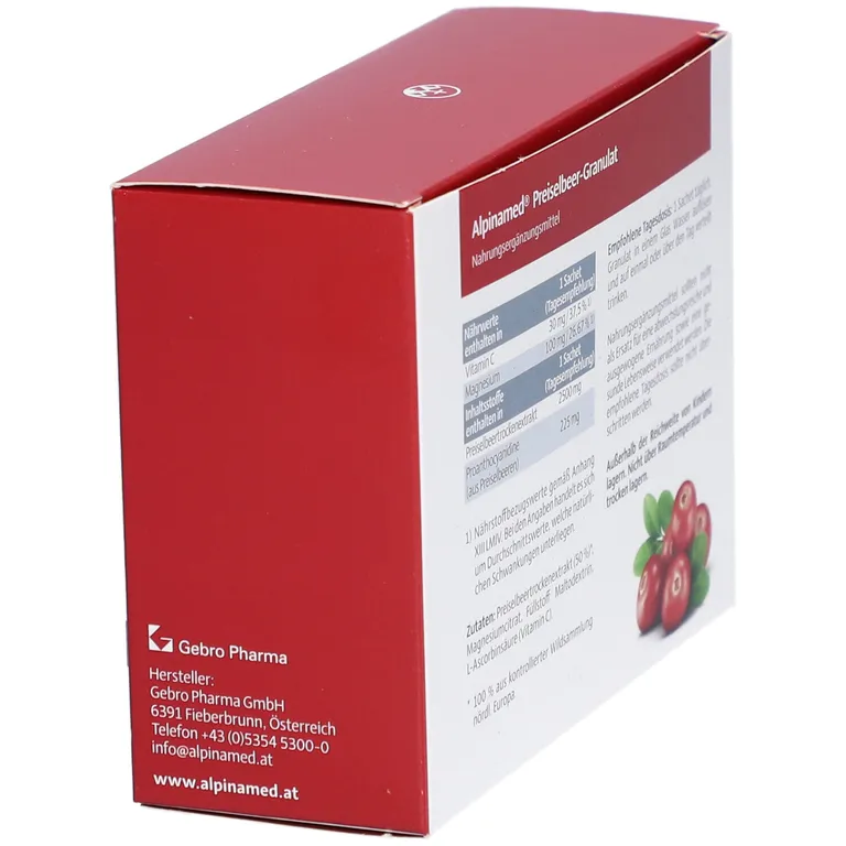 Shopapotheke Alpinamed® Preiselbeer-Granulat