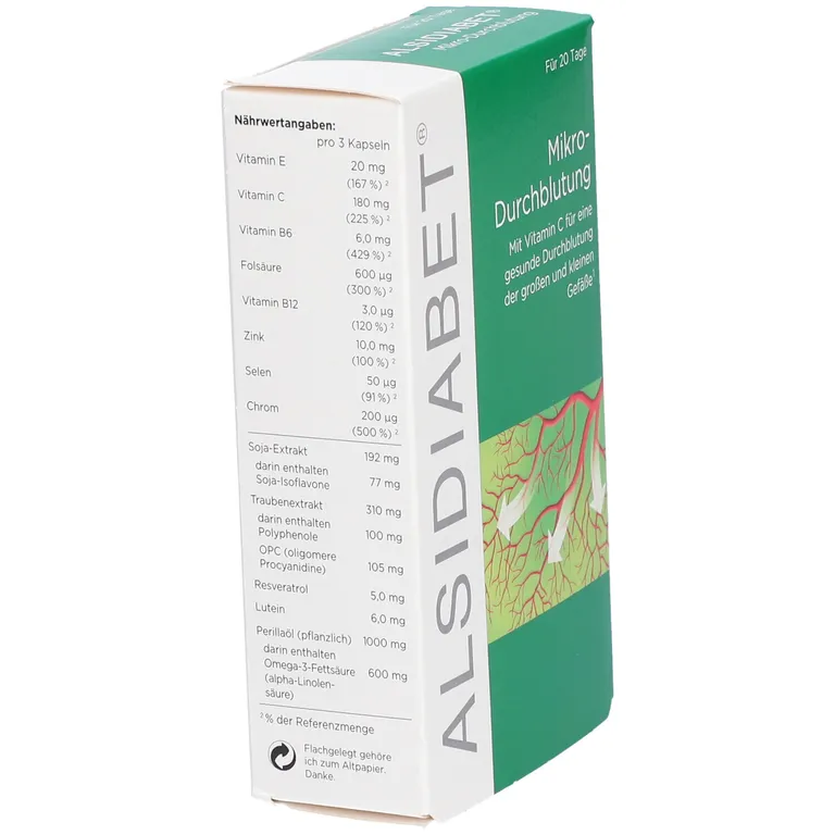 Shopapotheke ALSIDIABET® Mikro-Durchblutung