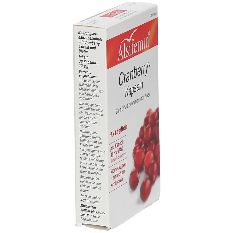 Shopapotheke Alsifemin® Cranberry-Kapseln
