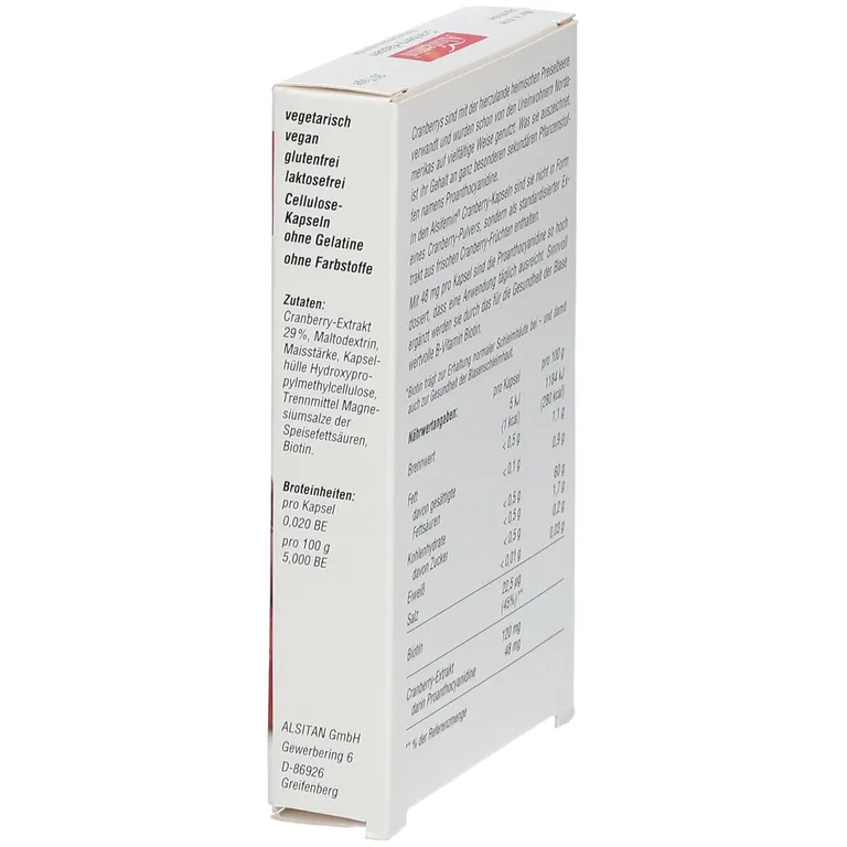Shopapotheke Alsifemin® Cranberry-Kapseln