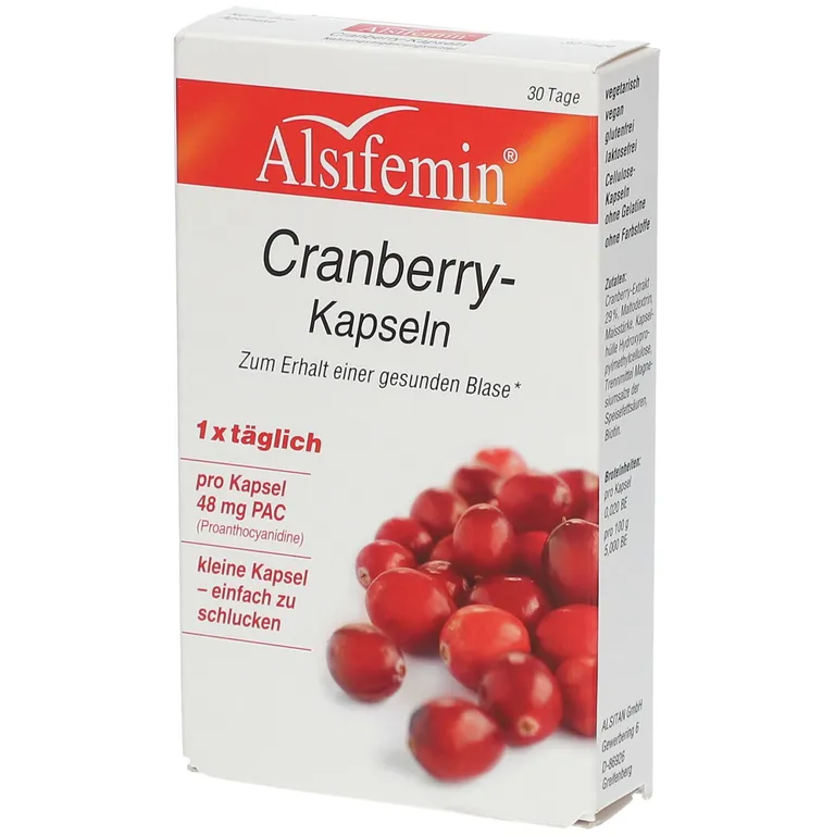 shopapotheke Alsifemin® Cranberry-Kapseln