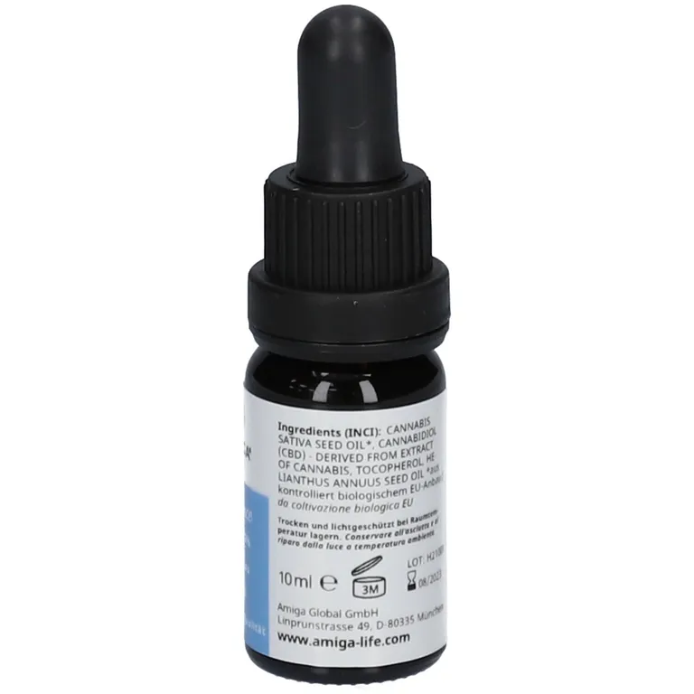 Shopapotheke AMIGA LIFE BIO-Hanföl Mit CBD 12%