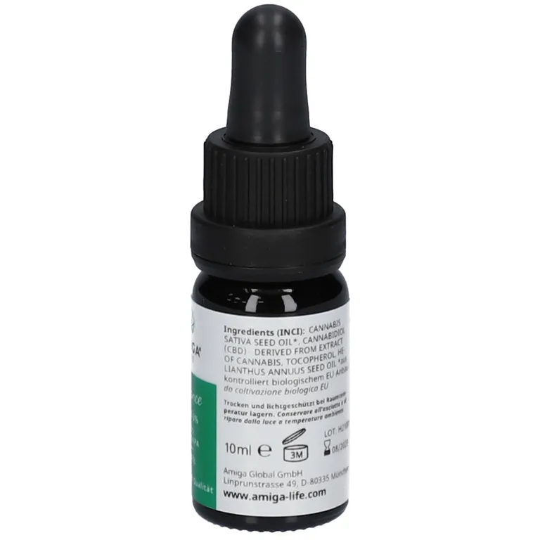 Shopapotheke AMIGA LIFE BIO-Hanföl Mit CBD 6%