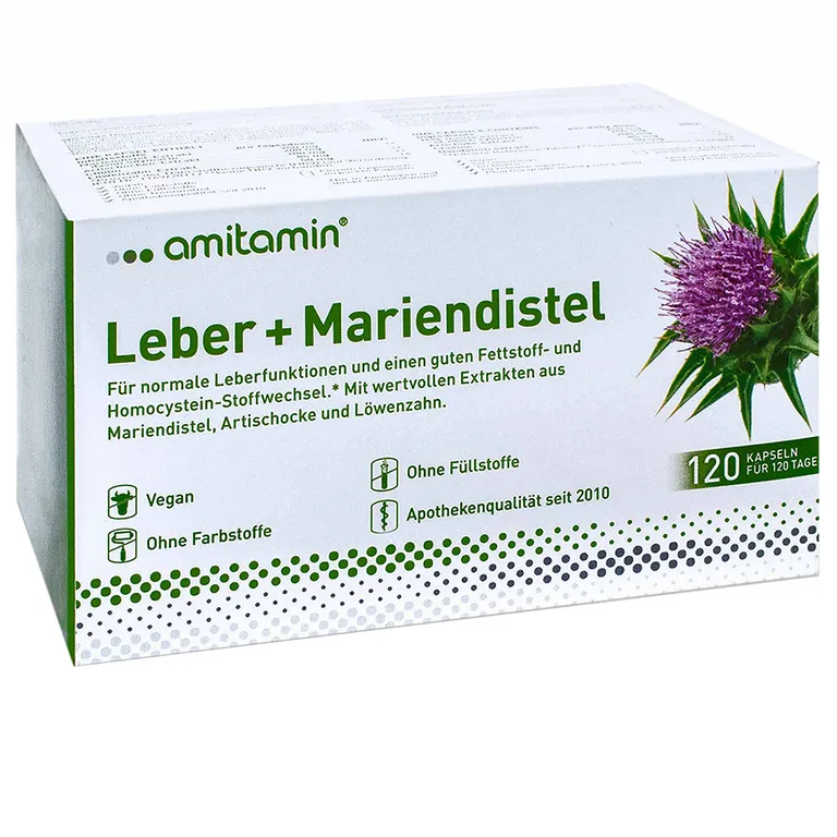 shopapotheke amitamin® Leber + Mariendistel