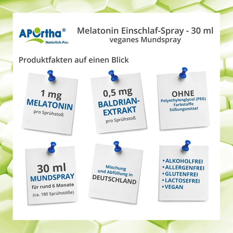 Shopapotheke APOrtha® Melatonin Einschlaf-Spray