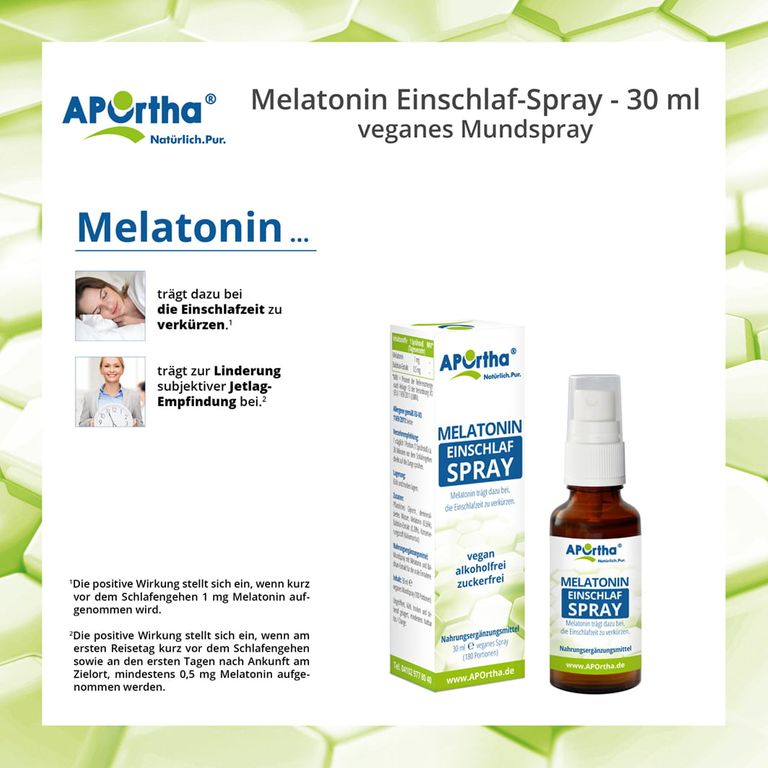Shopapotheke APOrtha® Melatonin Einschlaf-Spray