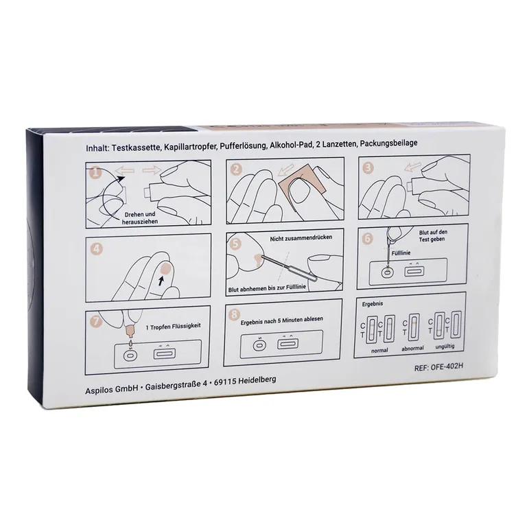 Shopapotheke ASPILOS Eisenmangel Selbsttest