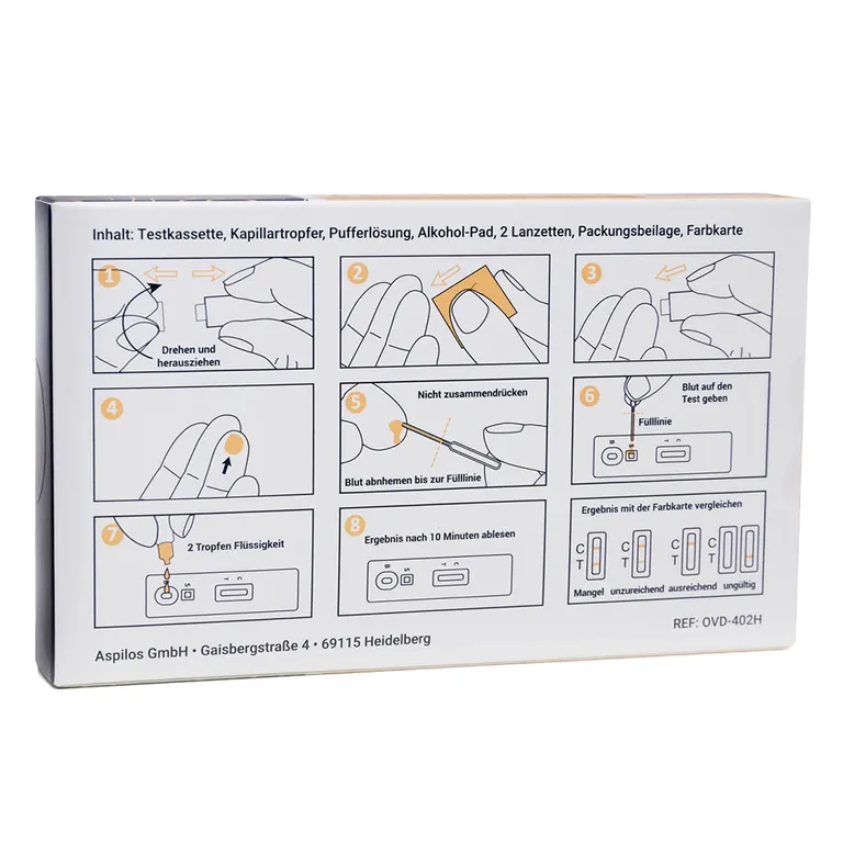 Shopapotheke ASPILOS Vitamin D Selbsttest
