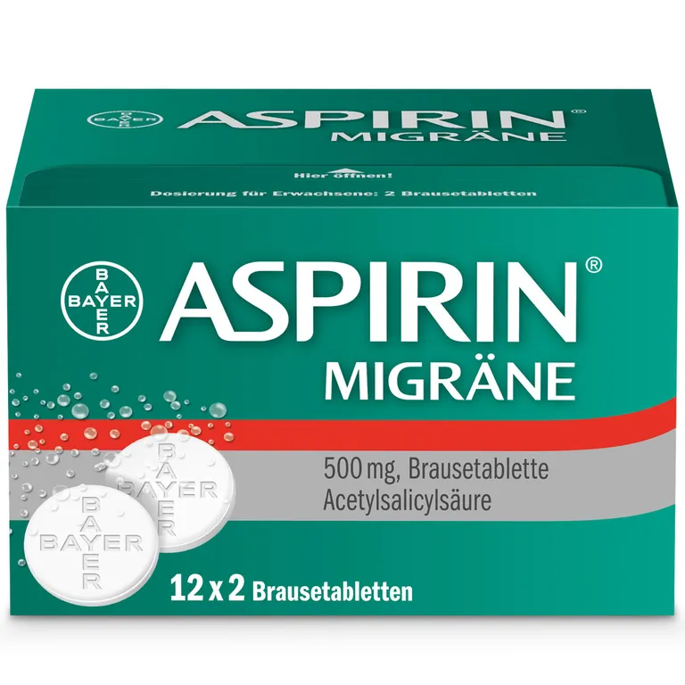 shopapotheke Aspirin® Migräne Brausetabletten