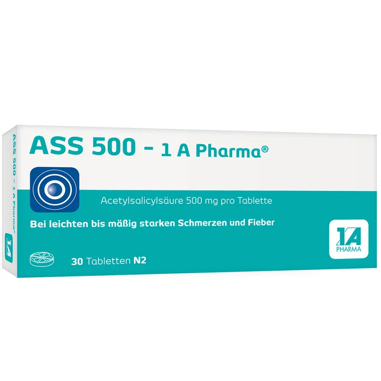 shopapotheke ASS 500 - 1 A Pharma®