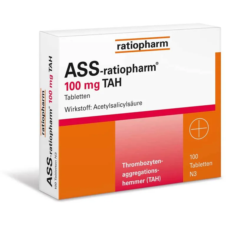 shopapotheke ASS-ratiopharm® 100 mg TAH Tabletten