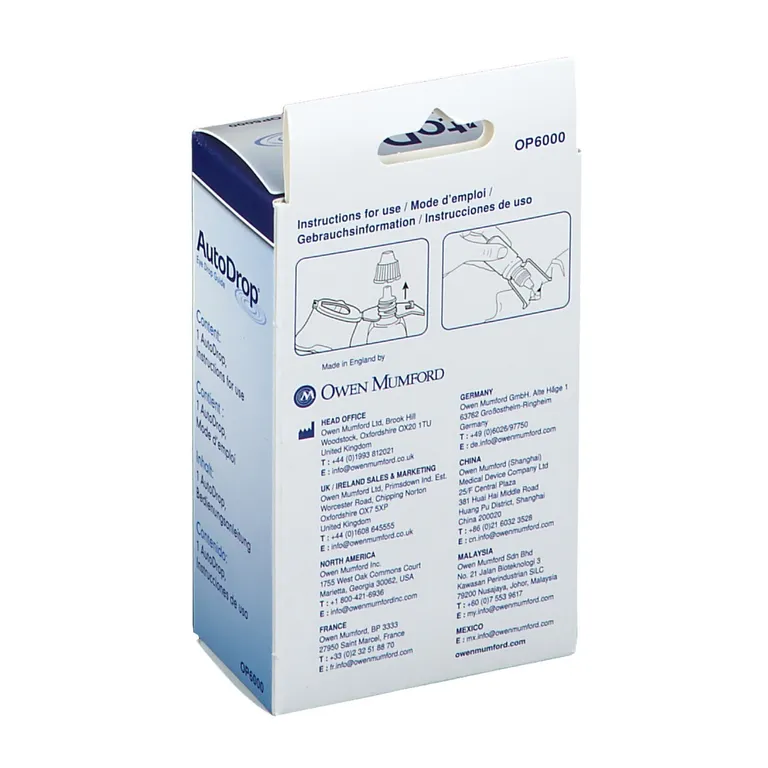 Shopapotheke Autodrop® Applikationshilfe