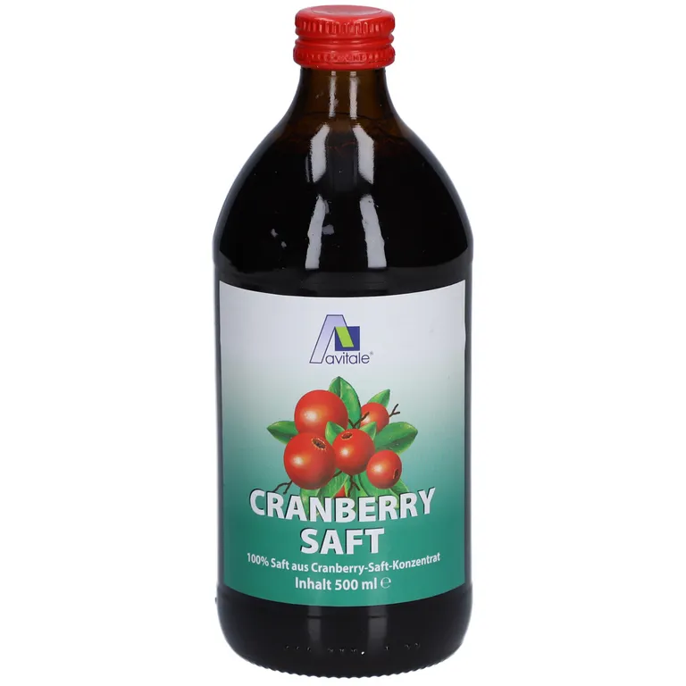 shopapotheke Avitale Cranberry Saft 100% Frucht