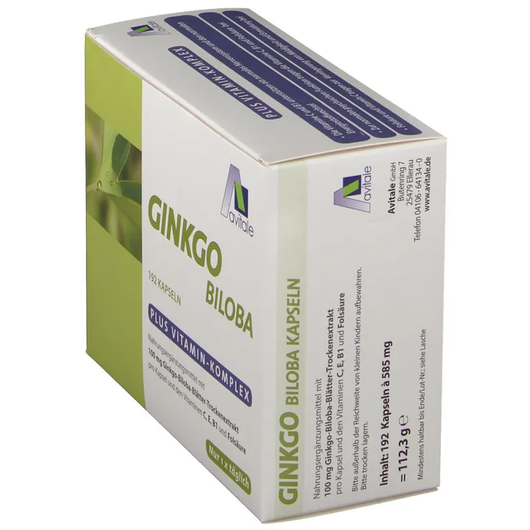 Shopapotheke Avitale GINKGO-Biloba