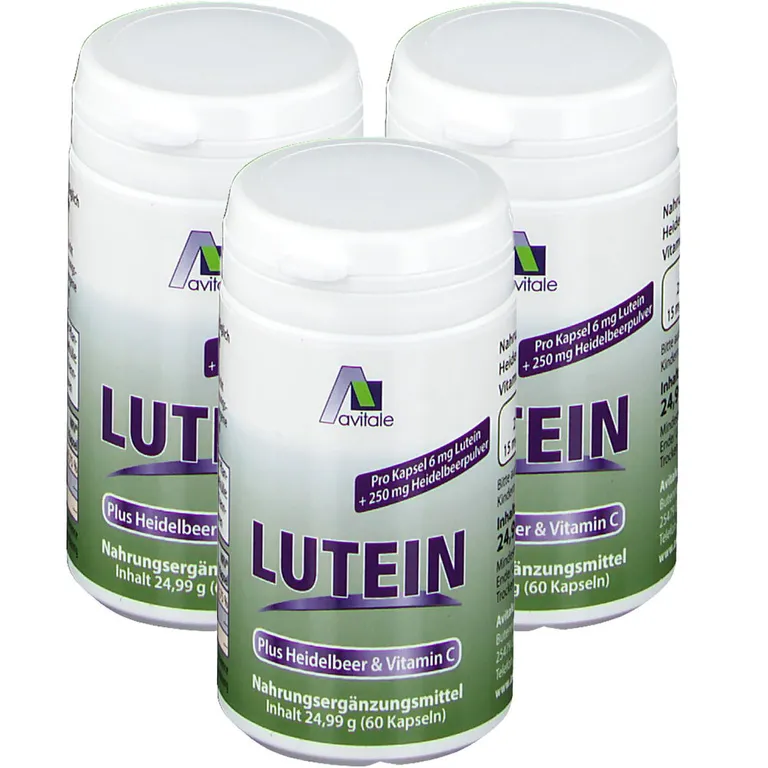 shopapotheke Avitale Lutein 6 mg+ Heidelbeer