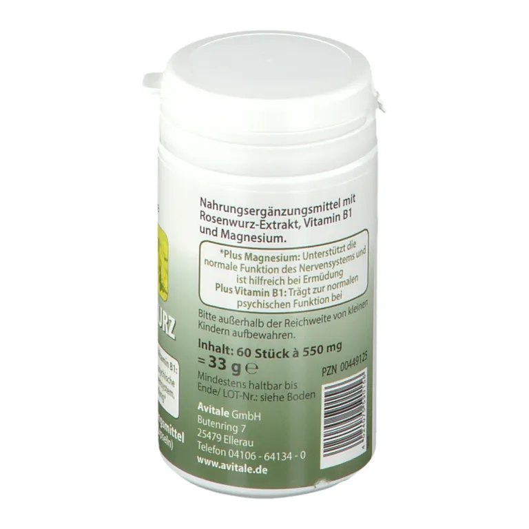 Shopapotheke Avitale Rosenwurz Kapseln 200 Mg