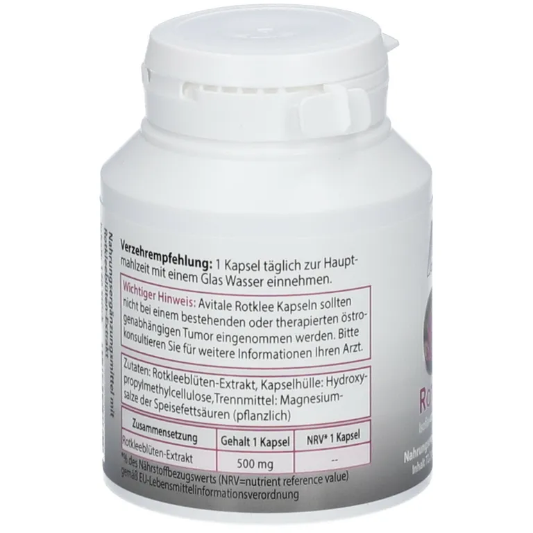 Shopapotheke Avitale Rotklee 500mg
