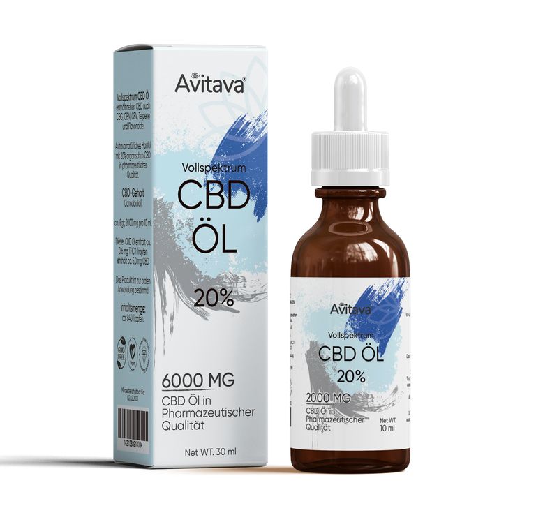 shopapotheke Avitava 20% CBD Öl im Vollspektrum
