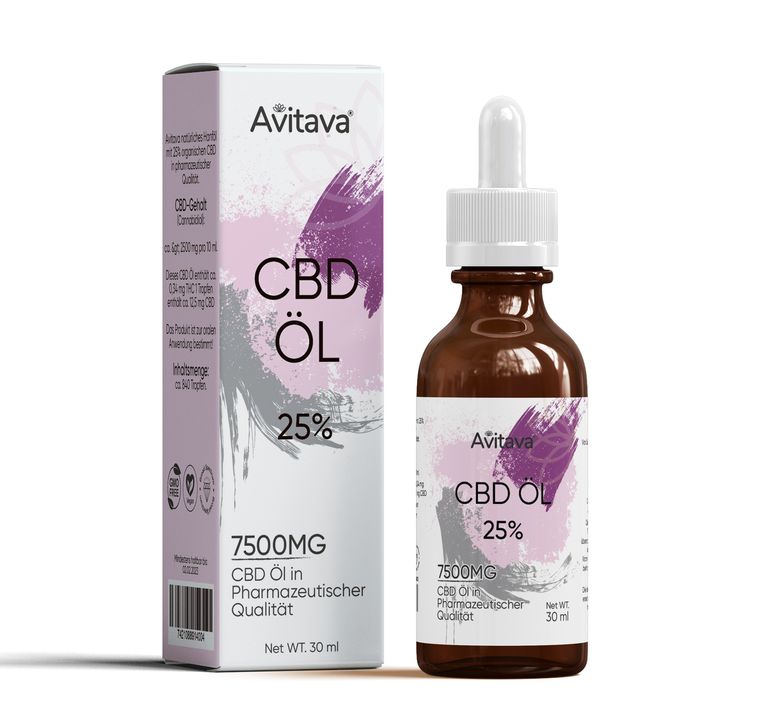 shopapotheke Avitava 25% CBD Öl im Vollspektrum