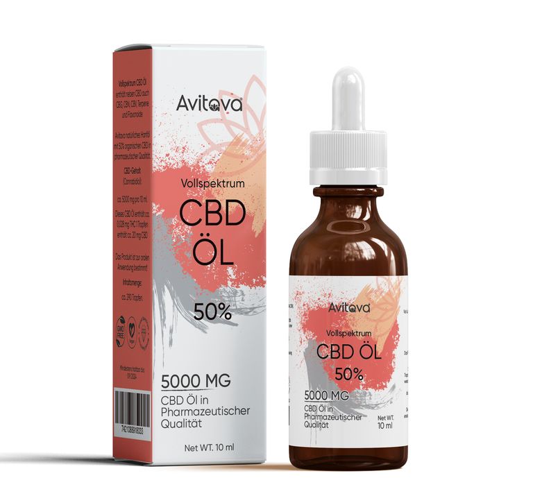 shopapotheke Avitava® 50% CBD Öl im Vollspektrum