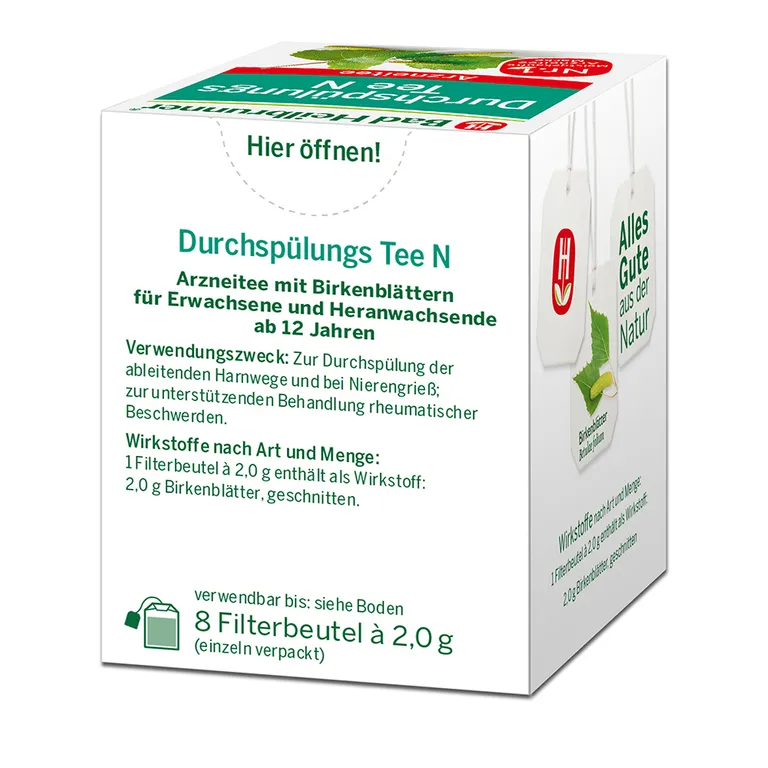 Shopapotheke Bad Heilbrunner® Durchspülungs Tee N