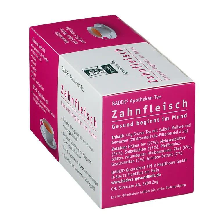 Shopapotheke BADERs Apotheken-Tee Zahnfleisch