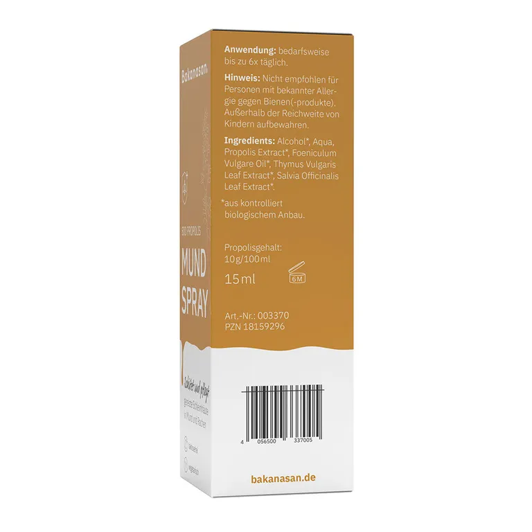 Shopapotheke Bakanasan® Bio Propolis Mundspray