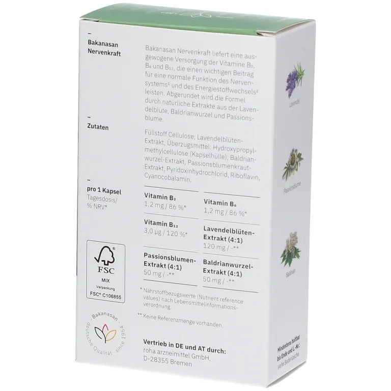 Shopapotheke Bakanasan® NERVEN KRAFT PLUS