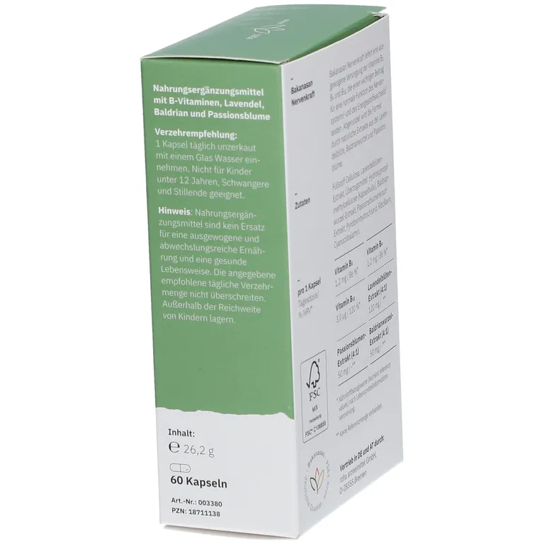 Shopapotheke Bakanasan® NERVEN KRAFT PLUS