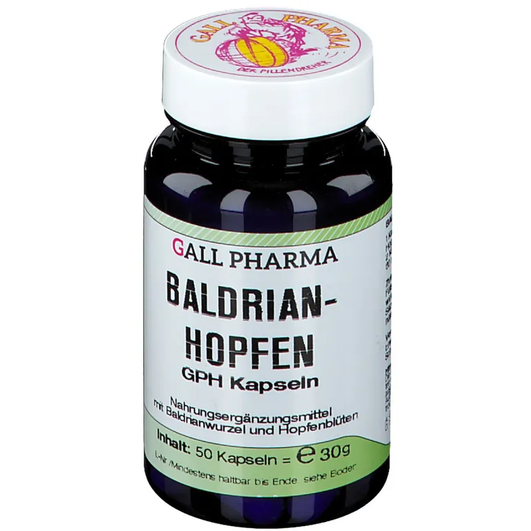 Shopapotheke Baldrian-Hopfen GPH Kapseln