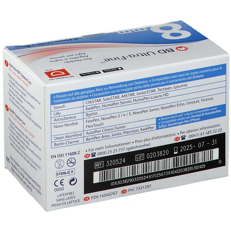 Shopapotheke BD Micro-Fine Ultra™ 8 Mm 31G