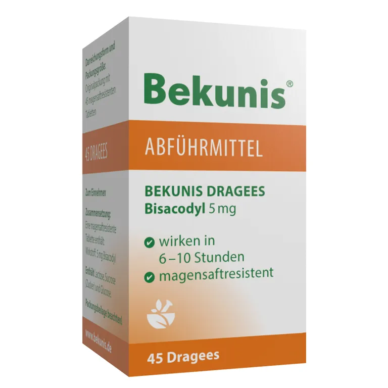 shopapotheke Bekunis Dragees bei Verstopfung 5 mg