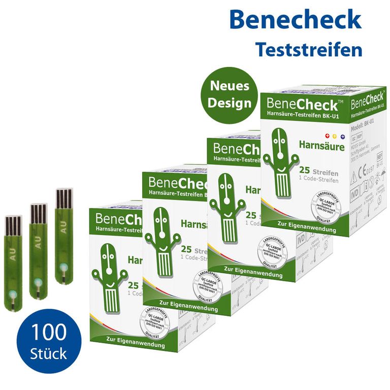 Shopapotheke BeneCheck Harnsäure-Teststreifen