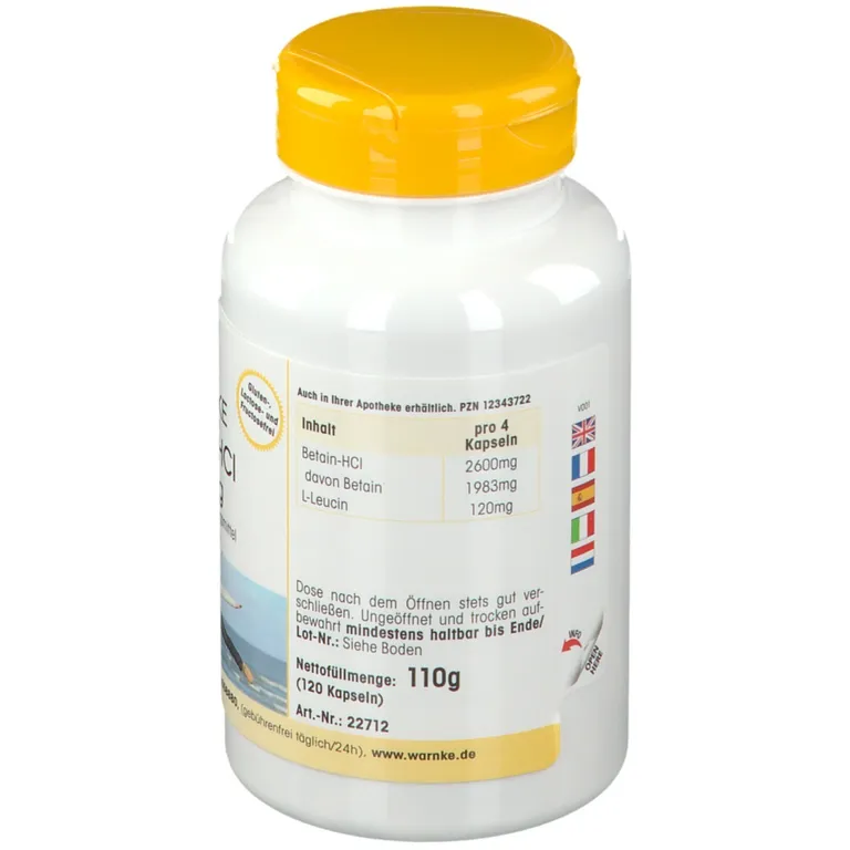 Shopapotheke Betain HCL 650 Mg