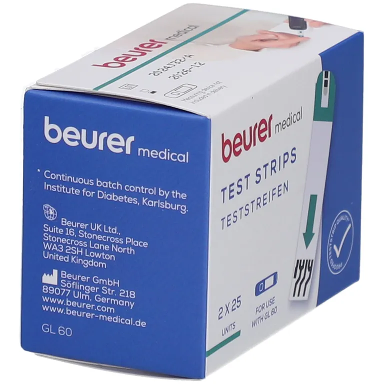 Shopapotheke Beurer Medical Teststreifen GL 60