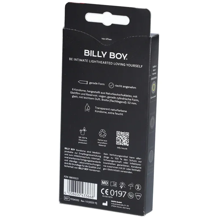 Shopapotheke BILLY BOY Extra Feucht Kondome