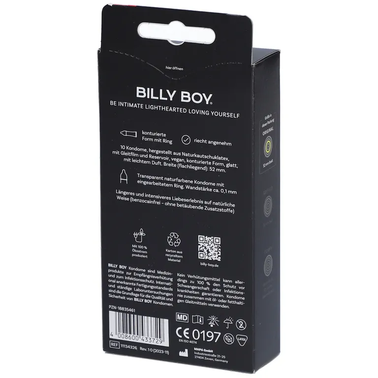 Shopapotheke BILLY BOY® Kondome LÄNGER LIEBEN
