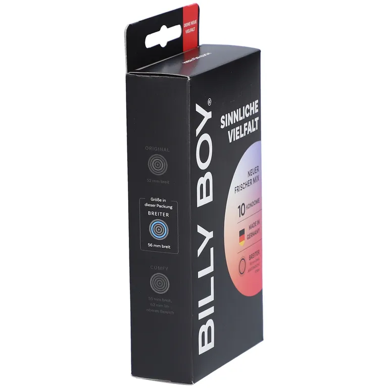Shopapotheke BILLY BOY Sinnliche Vielfalt Kondome