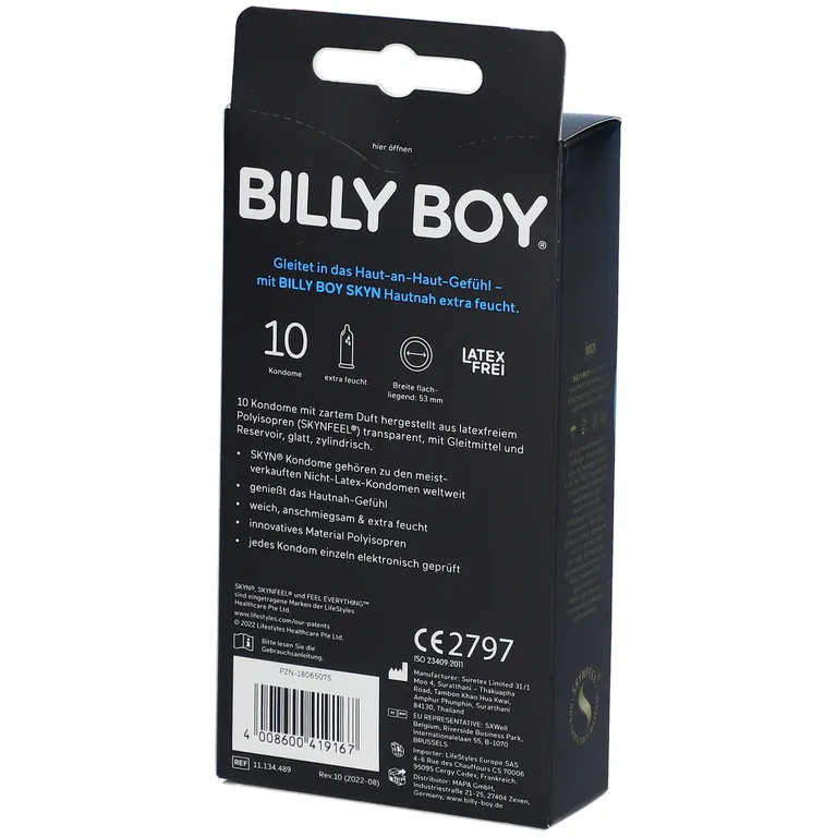 Shopapotheke BILLY BOY Skyn Hautnah Extra Feucht