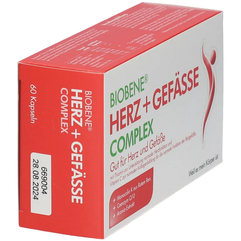 Shopapotheke BIOBENE® Herz + Gefäße Complex