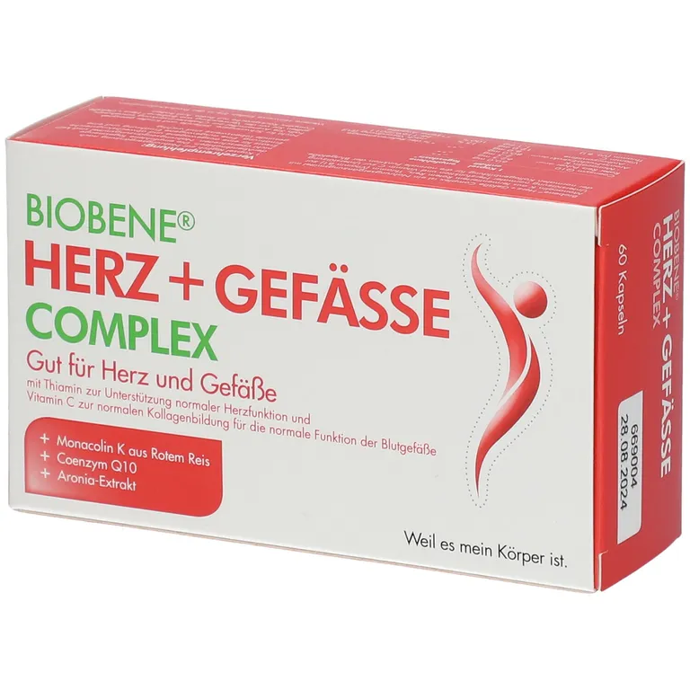 Shopapotheke BIOBENE® Herz + Gefäße Complex