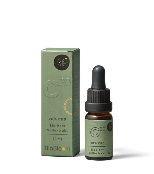 shopapotheke BioBloom 20% Bio CBD Öl