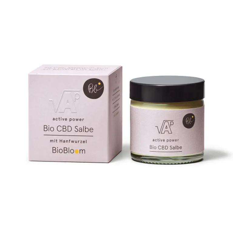 shopapotheke BioBloom Bio CBD Salbe Active Power