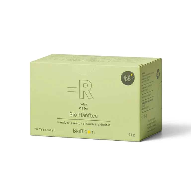 shopapotheke BioBloom Bio Hanftee Teebox - relax