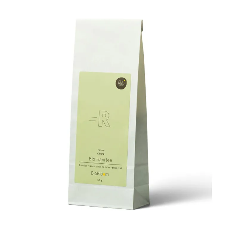 shopapotheke BioBloom Bio Hanftee Teesackerl - relax