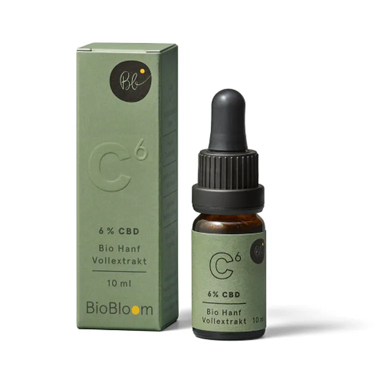 shopapotheke BioBloom CBD Bio Hanf Vollextrakt 6 %