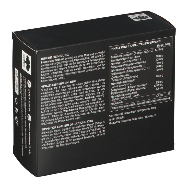 Shopapotheke Biodrain Tabletten