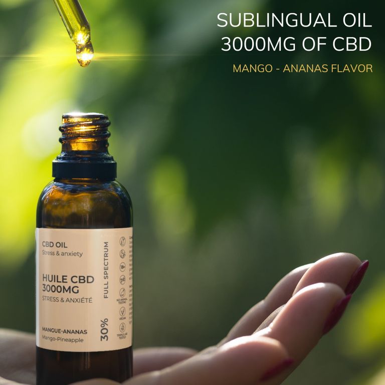 Shopapotheke BIOGRINE CBD-ÖL 30 % Mango-Ananas