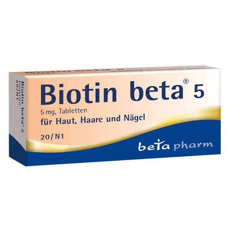 shopapotheke Biotin beta® 5 Tabletten