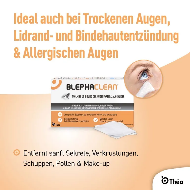 Shopapotheke Blephaclean® Kompressen